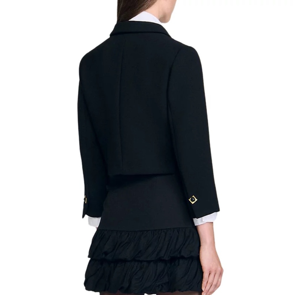 Liora Cropped Jacket - Picture 2 of 4